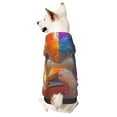 thumbnail image 1 of Honeii Rainbow Lamb Breakfast Print Small Dog Hoodies Pet Hooded Sweatshirts Fall Winter Puppy Cat Sweaters Warm Clothes for Small Dogs Outfits Costume-XX-Large, 1 of 7