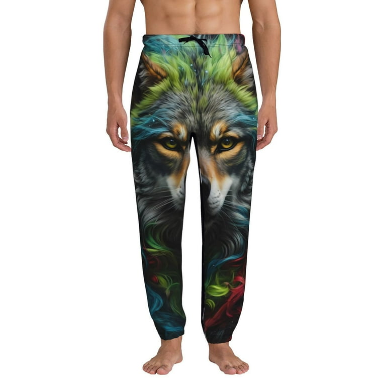 Colorful joggers mens top