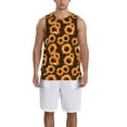 thumbnail image 1 of Honeii Red Black Plaid Sunflower print basktball shirt for men and women, Unisex basketball jersey for Theme party-3X-Large, 1 of 6