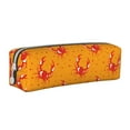 thumbnail image 1 of Honeii Red Crab Pattern Pencil Case, Pencil Pouch, Pencil Case Small, Pencil Pouch Aesthetic, PVC Pencil Pouch, Pencil Bag, Makeup Pouch, 1 of 7