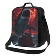 thumbnail image 1 of Honeii Red Moon Shark Sailboat Print Insulated Lunch Bag, Reusable Lunch Box for Adult, Leakproof Cooler Bag for Work Office Travel Picnic, 1 of 7