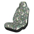 thumbnail image 1 of Honeii Retro Bunny Floral for Car Seat Covers Full Set, Seat Covers for Cars, Car Seat Protector Waterproof, Leather Car Seat Cushion-1, 1 of 9