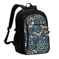 thumbnail image 1 of Honeii Retro Forest Animals for Travel Laptop Backpack, Business Laptops Backpack with USB Charging Port, College High School Computer Bag for Men Women, 1 of 7