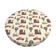 thumbnail image 1 of Honeii Retro Steampunk Vehicle1 Bar Stool Covers – Perfect Fit for 12" to 14" Round Stools, Crease-Resistant, Stretchy, Washable & Dustproof Seat Slipcovers-12 inch, 1 of 7
