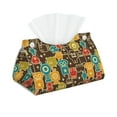thumbnail image 1 of Honeii Robot and Monsters for Tissue Box Cover/Holder - Covers Rectangular Shaped Boxes with a Contemporary Finish - Designed with Modern PVC Leather, 1 of 7
