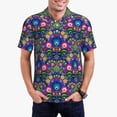 thumbnail image 1 of Honeii Roosters 1 Print Polo Shirt, A Classic Short-Sleeved, Button-Down Golf Shirt for Men,Mens Polo Shirts Short Sleeve-Medium, 1 of 6