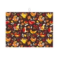thumbnail image 1 of Honeii Roosters Print Kitchen Drying Mat Coffee Bar Mat Hide Stain Coffee Maker Mat for Countertops Coffee Pot Dish Drying Mat, 1 of 7