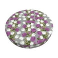 thumbnail image 1 of Honeii Rose Flowers Bar Stool Covers – Perfect Fit for 12" to 14" Round Stools, Crease-Resistant, Stretchy, Washable & Dustproof Seat Slipcovers-14 inch, 1 of 7