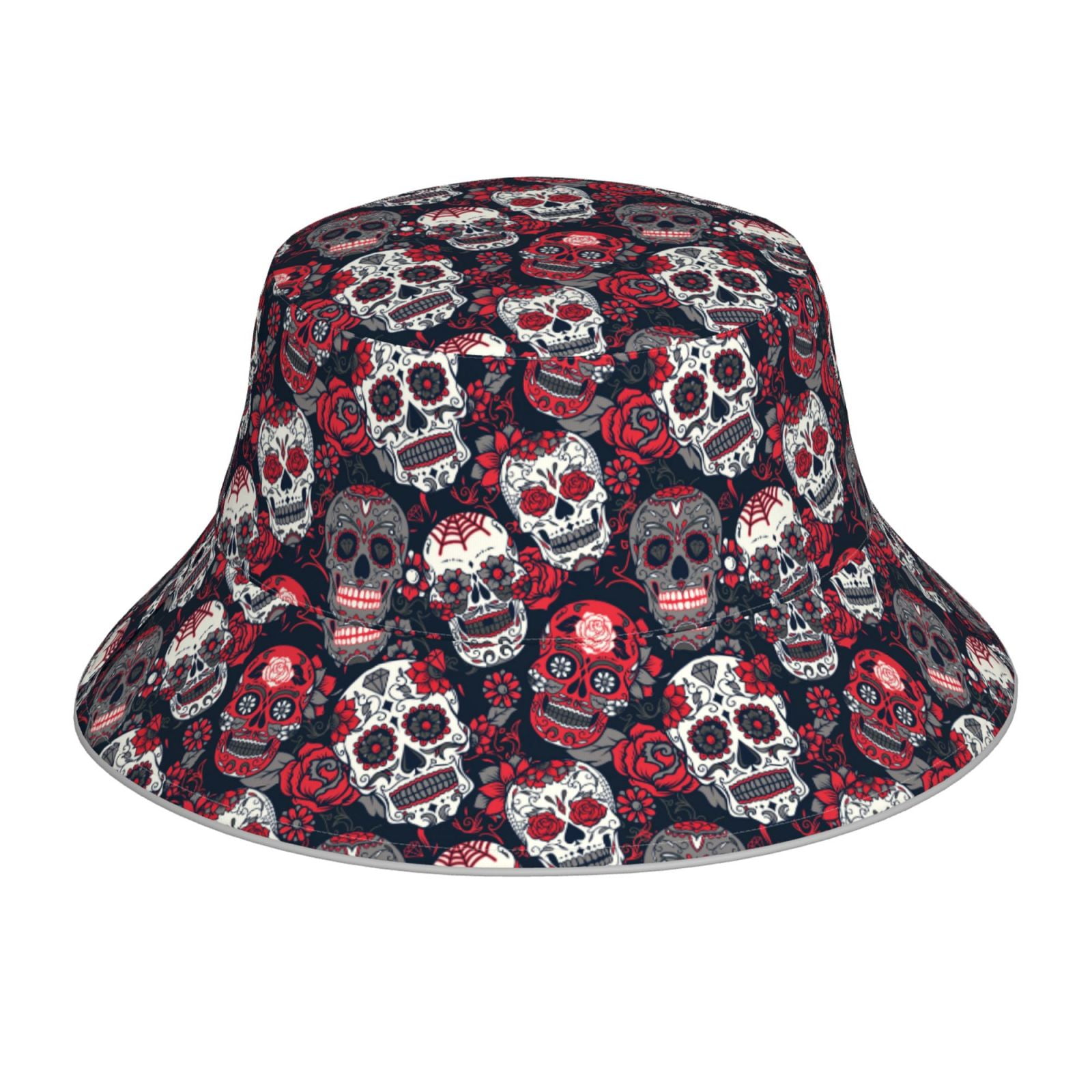 Honeii Rose Flowers for Unisex Bucket Hat Waterproof Rain Hat ...