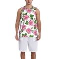 thumbnail image 1 of Honeii Rose Flowers print basktball shirt for men and women, Unisex basketball jersey for Theme party-XX-Large, 1 of 6