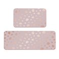 thumbnail image 1 of Honeii Rose Gold Abstract Spots 1 Print Kitchen Mat [2 PCS] for Floor, Waterproof Non-Slip Rugs, Kitchen Decor,Standing Mat for Floor,Office, Sink, Laundry, 1 of 6