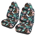 thumbnail image 1 of Honeii Rottweiler Print Car Seat Covers 2 Pieces, Full Set Universal Seat Covers for Cars, Waterproof Auto Seat Protectors, 1 of 7