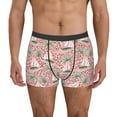 thumbnail image 1 of Honeii Sailboats And Palm Tree Men's Underwear Boxer Briefs Pack, ComfortSoft Boxer Brief for Men, Moisture-Wicking Breathable-XX-Large, 1 of 5