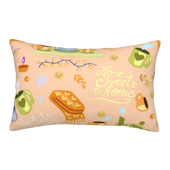 Honeii Scandinavian Style Hygge Decorative Throw Pillow Case - Elevate Your Couch, Sofa, or Bed with Stylish Home Decor, Perfect Gift Idea-14"x20"