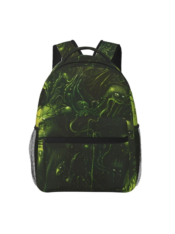 Screaming Horror Art Print Backpack for Both Men and Women, Basic Bookbag for College, Work, or Travel,Rucksack Computer Bag-One Size