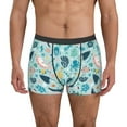 thumbnail image 1 of Honeii Sea Life Men's Underwear Boxer Briefs Pack, ComfortSoft Boxer Brief for Men, Moisture-Wicking Breathable-Small, 1 of 5