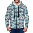 thumbnail image 1 of Honeii Sea Marine And Lighthouse Print Hoodies for Men, Pullover & Full Zip, Breathable Zip up Hoodie, Sweatshirt-X-Large, 1 of 5