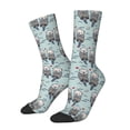thumbnail image 1 of Honeii Sea Otter Print Adult Socks,Crew Socks,Casual Calf Socks,Daily Wear Socks for Men & Women, Perfect for Sports, Casual and Everyday Use, 1 of 6