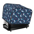 thumbnail image 1 of Honeii Sea Sharks Print 4 slice Toaster Cover, Two Slice Toaster Dust-proof Cover For Kitchen Small Appliance and Fingerprint Protection, 1 of 7