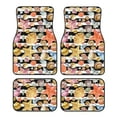 thumbnail image 1 of Honeii Sea Shell Print Car Foot Mat Four-Piece Set - Front & Rear Universal Car Floor Mats for SUVs, Trucks, Sedans, 1 of 7
