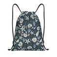 thumbnail image 1 of Honeii Sea Shells 1 Print Drawstring Backpack,Drawstring Bags String Backpack Gym Cinch Sack Backpack Sport Bag Draw-Medium, 1 of 6