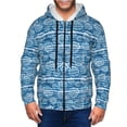 thumbnail image 1 of Honeii Shell Print Hoodies for Men, Pullover & Full Zip, Breathable Zip up Hoodie, Sweatshirt-XX-Large, 1 of 5
