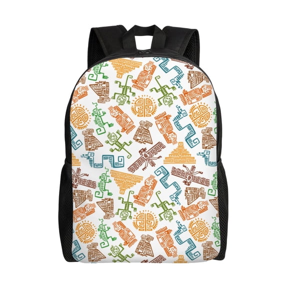 Honeii Simple Drawing Print Laptop Backpack for Work, College, Travel, Daily Backpacks for Men Women, Sport Rucksack,Computer Bag