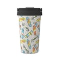 thumbnail image 1 of Honeii Skateboard Print Travel Coffee Mug Insulated Coffee Cup with Leakproof Lid, Coffee Tumbler, Reusable Coffee Cups with Seal Lid, 1 of 8