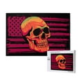 thumbnail image 1 of Honeii Skull And Flag Usa Pattern 1000 Piece Puzzles for Adults, Jigsaw Puzzles, 1 of 9