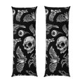 thumbnail image 1 of Honeii Skull bird bat spider Print Long Body Pillowcase 20x54 in,Body Pillow Cover with Zipper,Large Body Pillowcase,Soft Bed Decorative, 1 of 7
