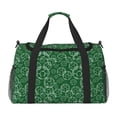 thumbnail image 1 of Honeii Soccer Print Gym Bag,Carry on Weekender Overnight Bag, Travel Duffel Bags, Personal Item Travel Bag,Tote Bag,Workout Dance Bag, 1 of 7
