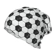 thumbnail image 1 of Honeii Soccer Print Kids Knit Beanie Watch Hat ,Knit Cap for Boys and Girls, 1 of 7