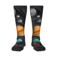 thumbnail image 1 of Honeii Solar System Paper Art Print Long Socks,Novelty Design Socks Gift for Men and Women,Crew Socks,Calf Socks, 1 of 6