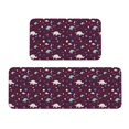thumbnail image 1 of Honeii Space Dinosaur Print Kitchen Mat [2 PCS] for Floor, Waterproof Non-Slip Rugs, Kitchen Decor,Standing Mat for Floor,Office, Sink, Laundry, 1 of 6