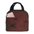 thumbnail image 1 of Honeii Spiders On A Web Print Lunch Bag Women, Lunch Box Lunch Bag for Women Adult Men, Small Leakproof Cute Lunch Tote Large Capacity Reusable, 1 of 8
