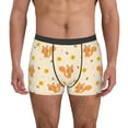 thumbnail image 1 of Honeii Squirrel And Leaves Men's Underwear Boxer Briefs Pack, ComfortSoft Boxer Brief for Men, Moisture-Wicking Breathable-XX-Large, 1 of 5