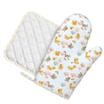 thumbnail image 1 of Honeii Squirrel In The Forest patten Oven Mitts and Pot Holders Sets, Baker Oven Mitts, Mittens for Kitchen Decor, Baking Lover over Gloves Gifts, 1 of 1