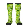 thumbnail image 1 of Honeii St Patrick's Day7 Print Long Socks,Novelty Design Socks Gift for Men and Women,Crew Socks,Calf Socks, 1 of 1