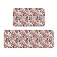 thumbnail image 1 of Honeii Starfish Shell Print Kitchen Mat [2 PCS] for Floor, Waterproof Non-Slip Rugs, Kitchen Decor,Standing Mat for Floor,Office, Sink, Laundry, 1 of 6