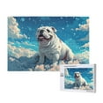 thumbnail image 1 of Honeii Starry Sky Cloud Bulldog Pattern 1000 Piece Puzzles for Adults, Jigsaw Puzzles, 1 of 9