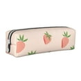 thumbnail image 1 of Honeii Strawberries Pattern Pencil Case, Pencil Pouch, Pencil Case Small, Pencil Pouch Aesthetic, PVC Pencil Pouch, Pencil Bag, Makeup Pouch, 1 of 7
