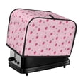 thumbnail image 1 of Honeii Strawberries Print 2 slice Toaster Cover, Two Slice Toaster Dust-proof Cover For Kitchen Small Appliance and Fingerprint Protection, 1 of 7