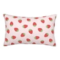 thumbnail image 1 of Honeii Strawberry Decorative Throw Pillow Case - Elevate Your Couch, Sofa, or Bed with Stylish Home Decor, Perfect Gift Idea-20"x30", 1 of 6