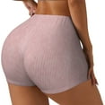 thumbnail image 1 of Honeii Stripes Print Women's Workout Shorts, Gym Shorts for Active Wear, Sports Shorts,Women's Running Shorts,Quick Dry Athletic Shorts-Large, 1 of 8