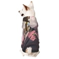 thumbnail image 1 of Honeii Stylish Kangaroo In Suit Print Small Dog Hoodies Pet Hooded Sweatshirts Fall Winter Puppy Cat Sweaters Warm Clothes for Small Dogs Outfits Costume-X-Large, 1 of 7