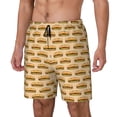 thumbnail image 1 of Honeii Submarine Sub Sandwich Print Men's Swim Shorts,Mens Swim Trunks,Breathable Mesh Beach Shorts for Swimming,Surfing, and Beach Activities-XX-Large, 1 of 6