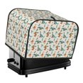 thumbnail image 1 of Honeii Summer Dinosaur Print 4 slice Toaster Cover, Two Slice Toaster Dust-proof Cover For Kitchen Small Appliance and Fingerprint Protection, 1 of 7
