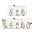 thumbnail image 1 of Honeii Summer Gnome Print Kitchen Mat [2 PCS] for Floor, Waterproof Non-Slip Rugs, Kitchen Decor,Standing Mat for Floor,Office, Sink, Laundry, 1 of 6