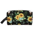 thumbnail image 1 of Honeii Sunflower Skull Boho Print Multi-Purpose Storage Bag,Hanging Dopp Kit,Small Toiletry Bag for Traveling for Toiletries, Makeup, and Small Essentials, 1 of 7