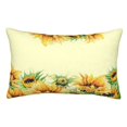 thumbnail image 1 of Honeii Sunflowers On A Yellow Background Print Pillow Cases,Plush Throw Pillow Covers,Decorative Pillowcase for Sofa, Couch, Living Room-20"x30", 1 of 6